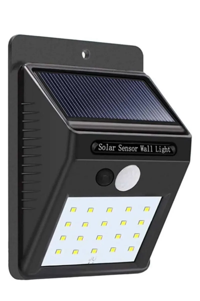 Solar Dekoratif Lambası Sensörlü Led Işık Bahçe Aydınlatma Yeni Nesil görsel 2