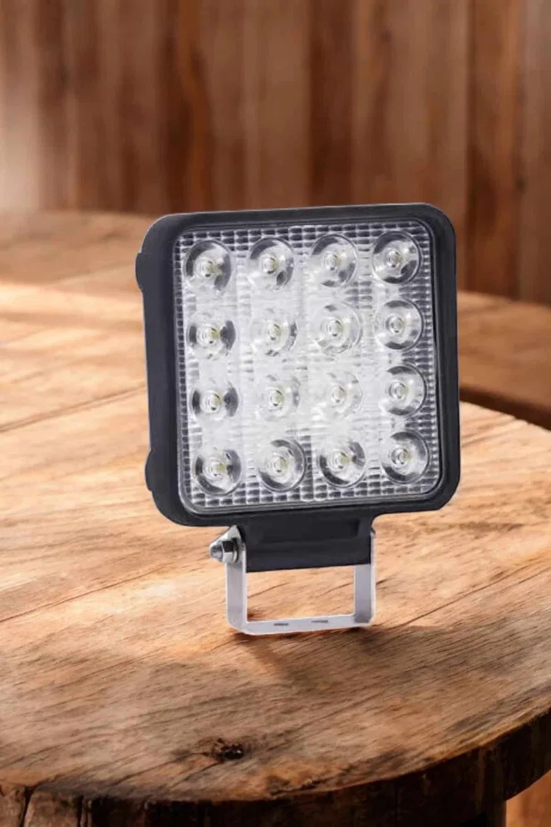 Tepe Lambası Çalışma Lambası Sis Lambası 16 Led Beyaz Led Işık görsel 2