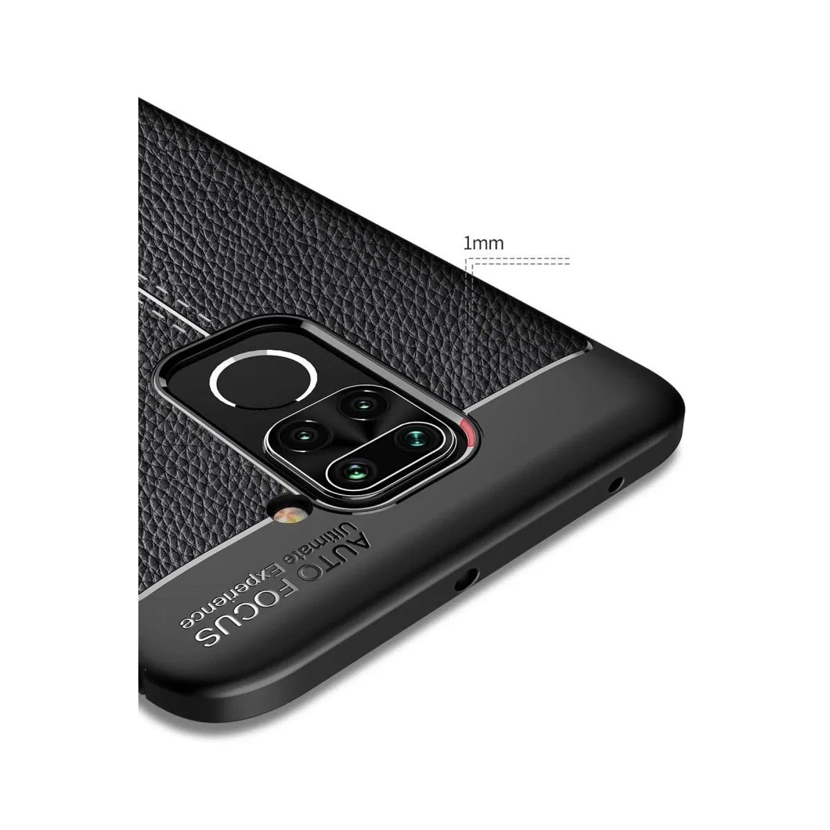 Xiaomi Redmi Note 9 Kılıf Auto Focus Kapak - Lacivert görsel 5
