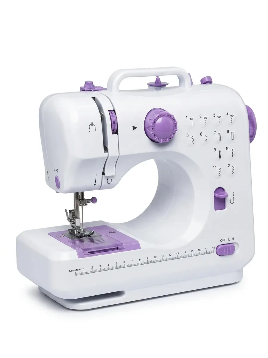 12 Farklı Dikiş Desenli Mini Dikiş Makinesi görsel 2