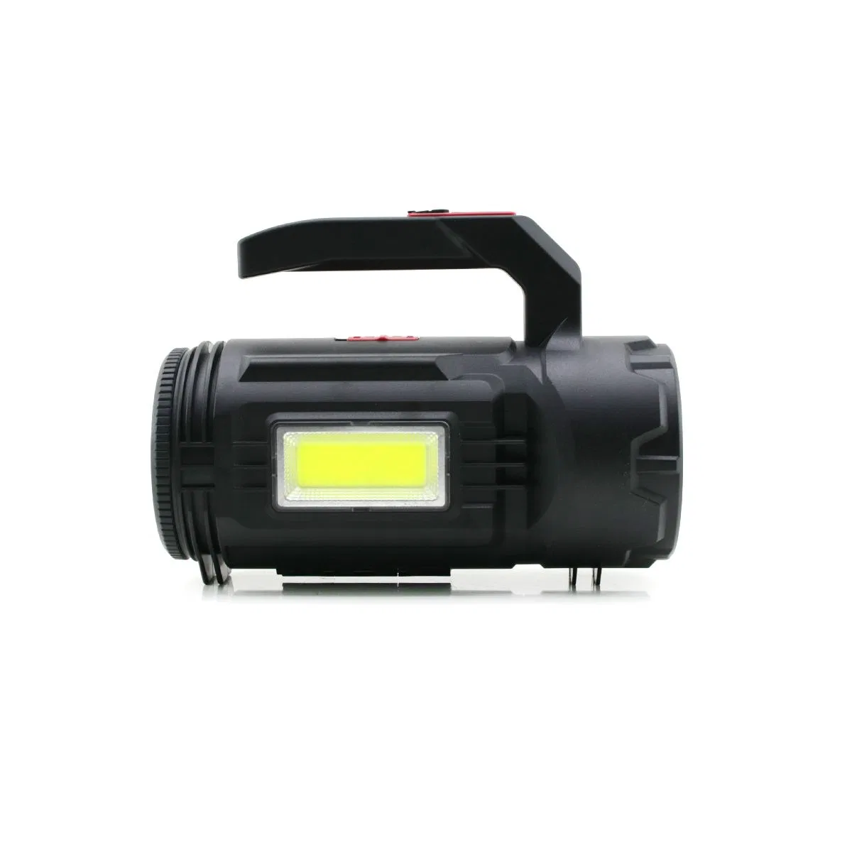 2in1 LED+COB Şarjlı El Feneri ve Projektör - USB/Type-C/Pil, 19 Parça Tamir Seti görsel 5