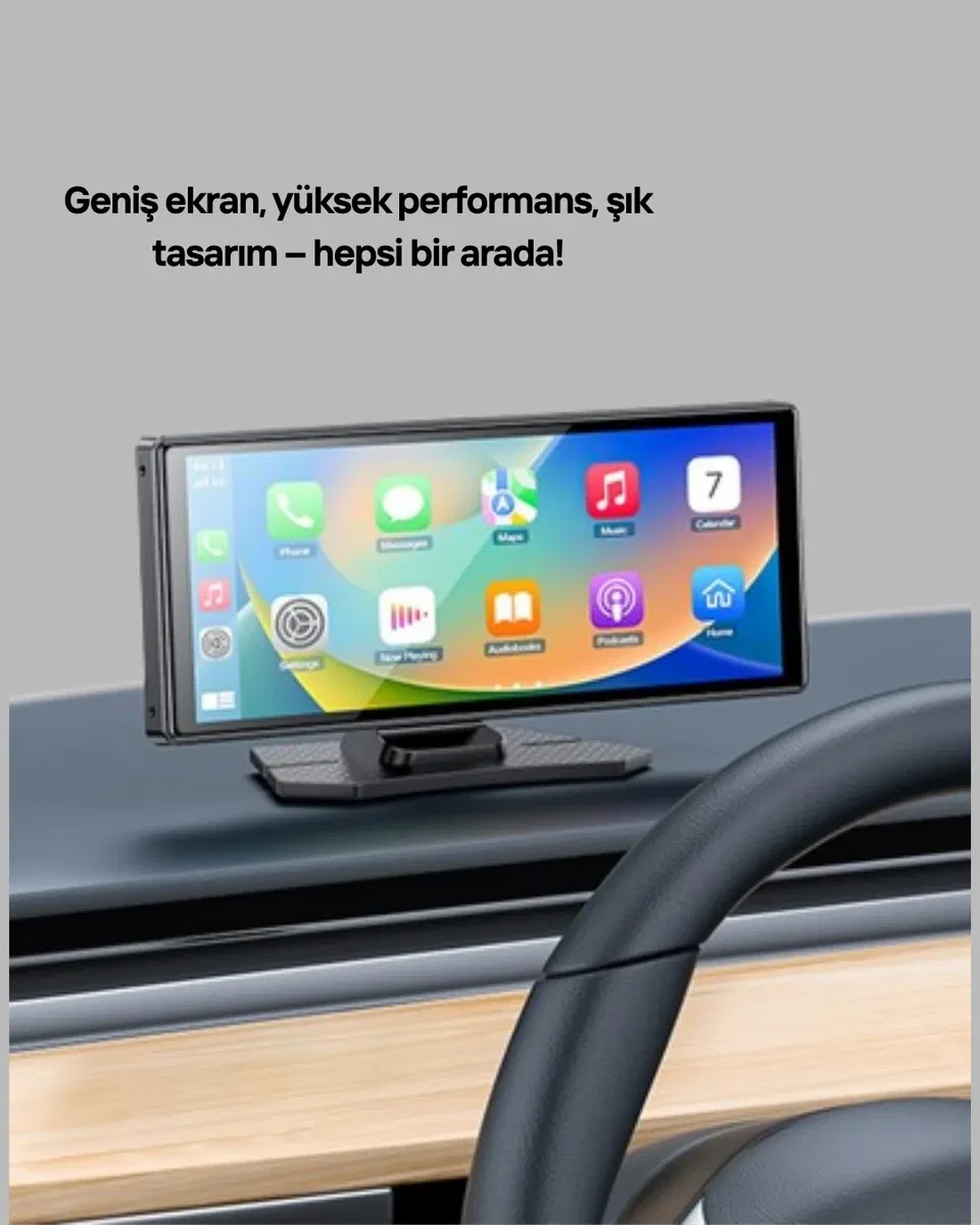 Volkswagen Golf Polo Passat Uyumlu 10. 26” CarPlay Android Auto Ekran görsel 4