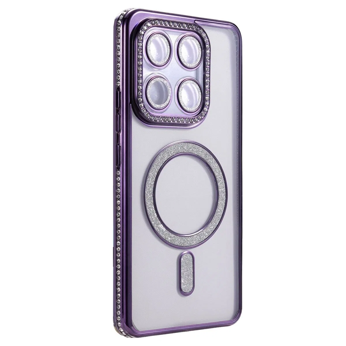Joko Xiaomi Mi 15t Pro Joke Simli Magneticsafe Kılıf - Derin Mor görsel 3