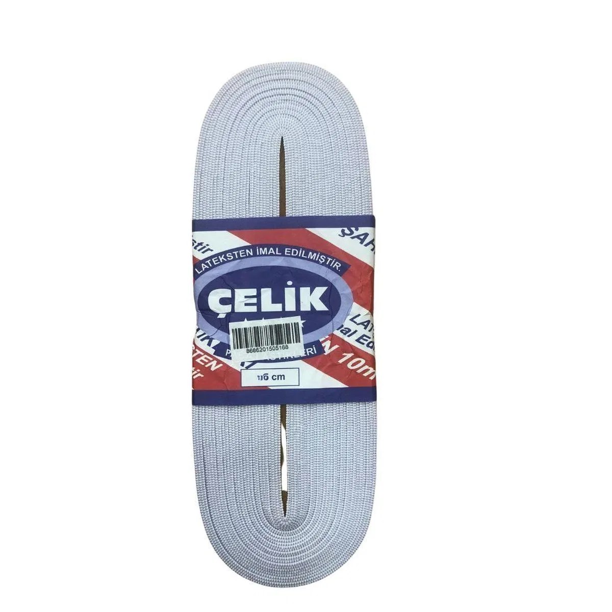 10 m 2 cm Beyaz Paça Lastiği