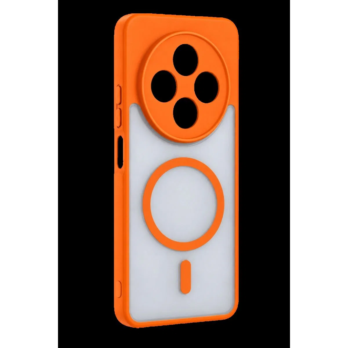 Xiaomi Redmi 14c Loji Magsafe Kapak - Turuncu