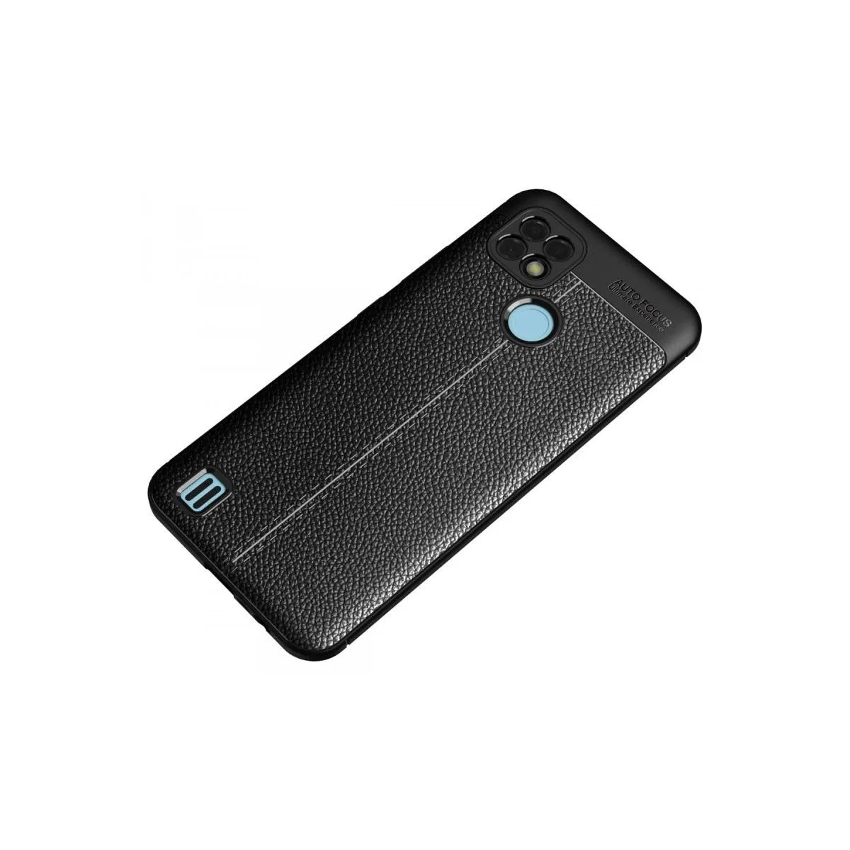 Realme C21 Kılıf Auto Focus Kapak - Siyah görsel 2