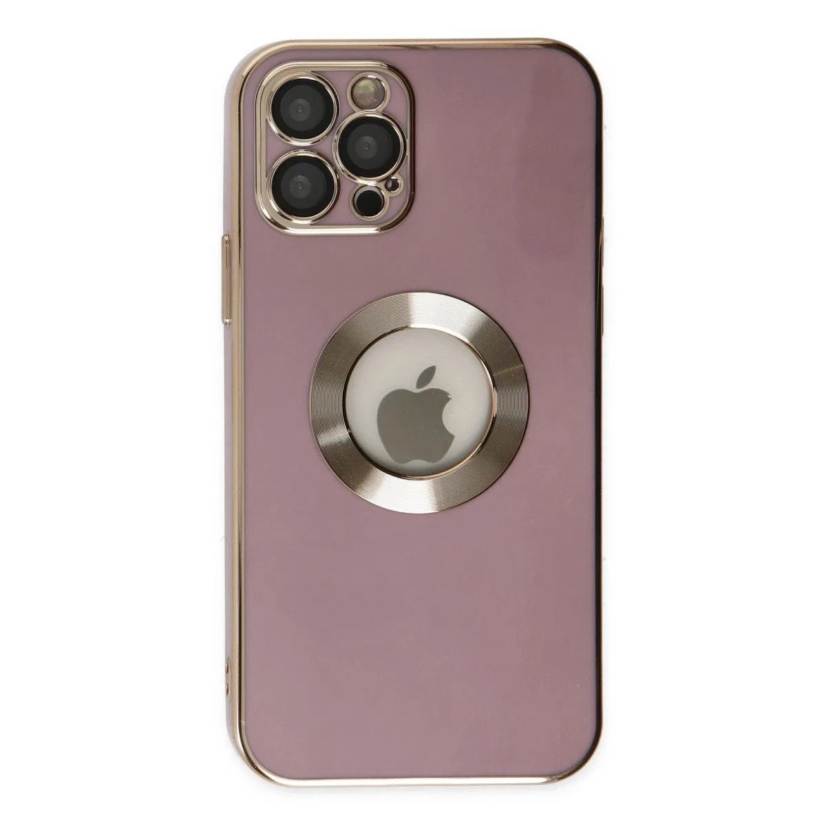 Apple İphone 12 Pro Kılıf Store Silikon - Mor görsel 2