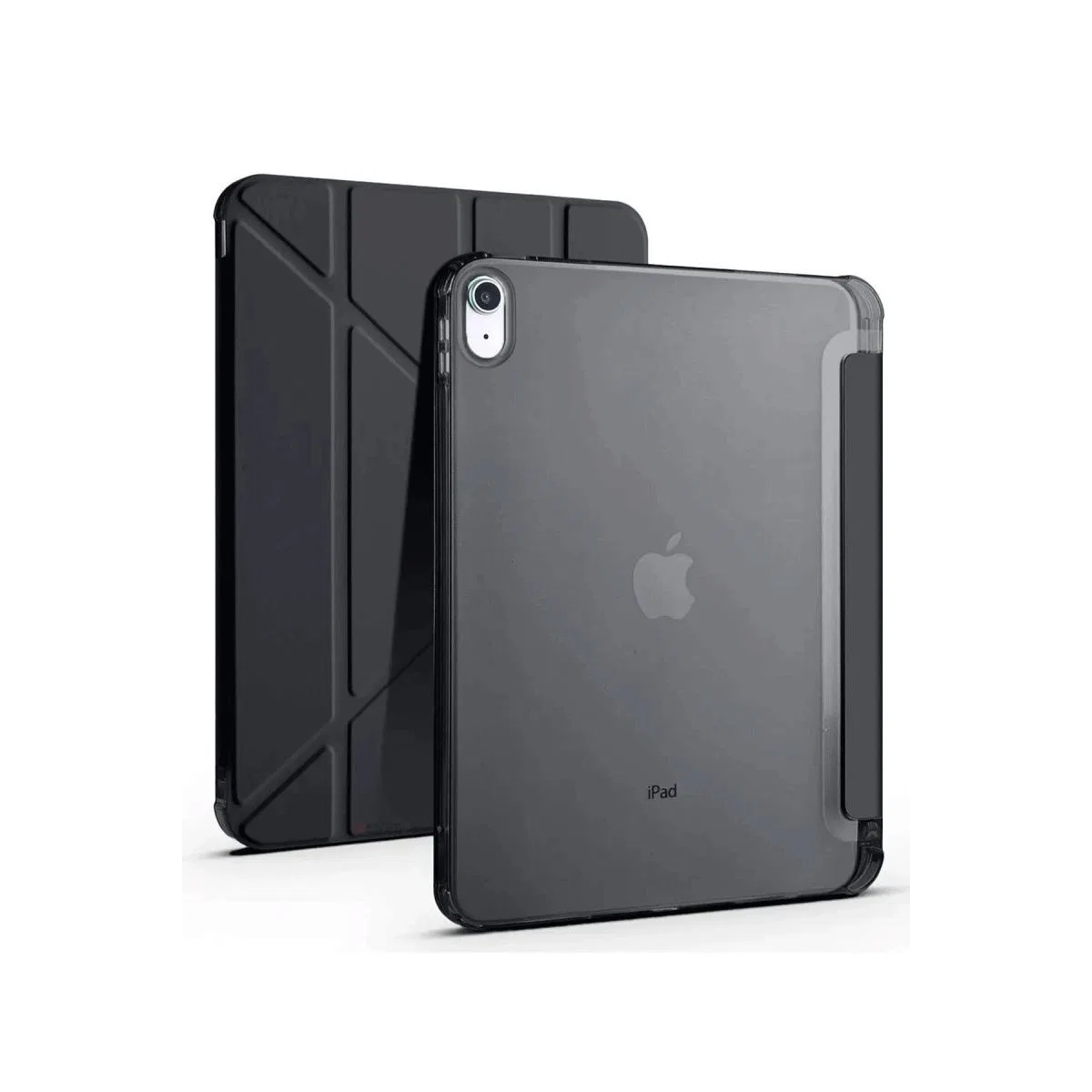 Apple İpad 2022 10. 9 (10. nesil) Kılıf Kalemlikli Mars Tablet Kılıfı - Siyah görsel 4
