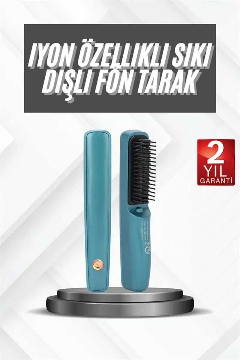 Fön Tarak Yüksek Isı Ayarlı Elektriklenme Karşıtı İyon Özelliği görsel 2