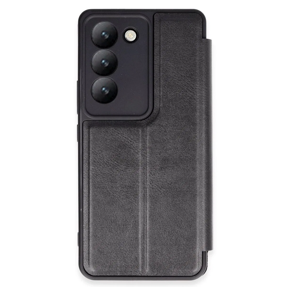 Vivo V30 Lite 4g Kılıf Flip Cover - Siyah