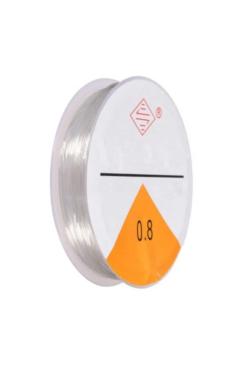 Lastikli Misina Bileklik İpi 0, 8 mm 5 mt görsel 2