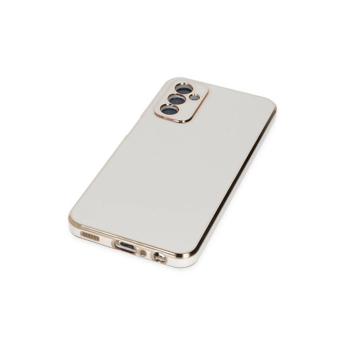 Samsung Galaxy M23 Kılıf Volet Silikon - Beyaz görsel 4