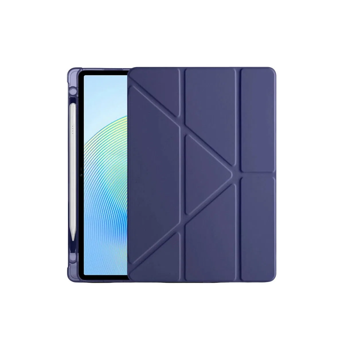 Xiaomi Redmi Pad 2 Kalemlikli Mars Tablet Kılıfı - Lacivert görsel 2