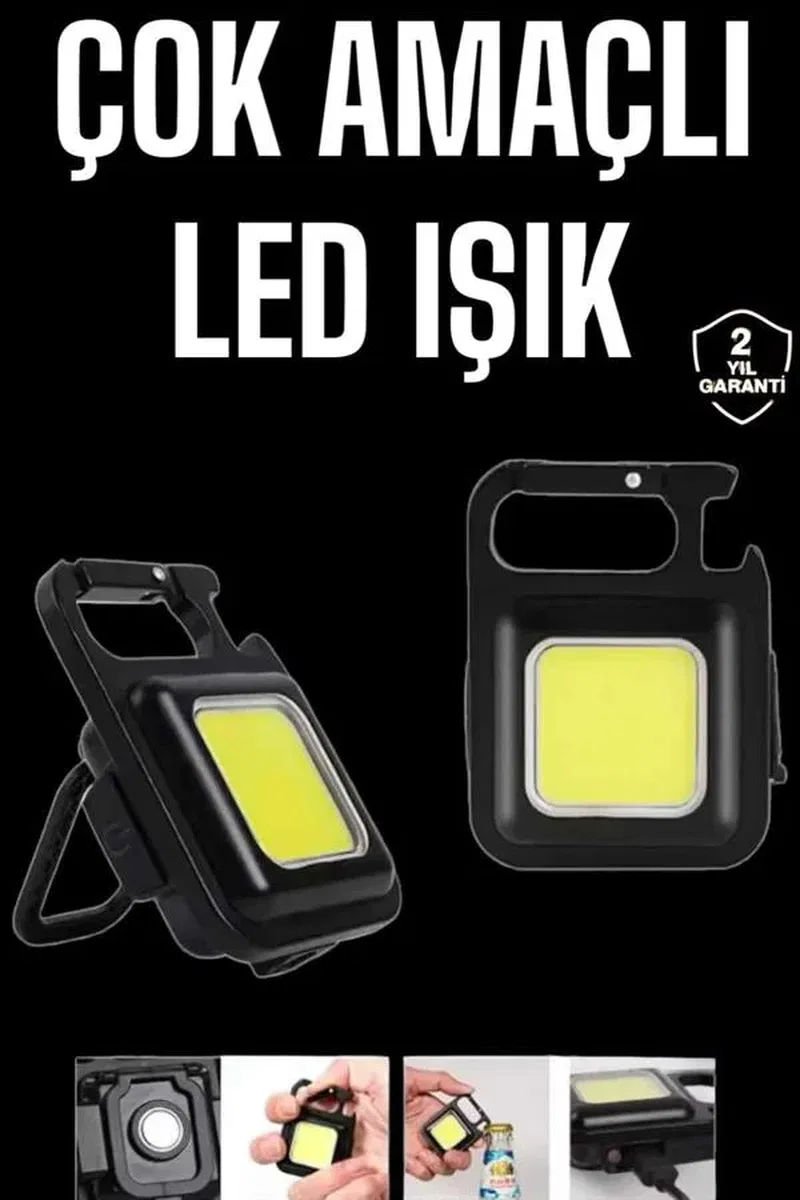 Led Işık Acil Durum Işığı Çok Fonksiyonlu Mıknatıs Özelliği görsel 2