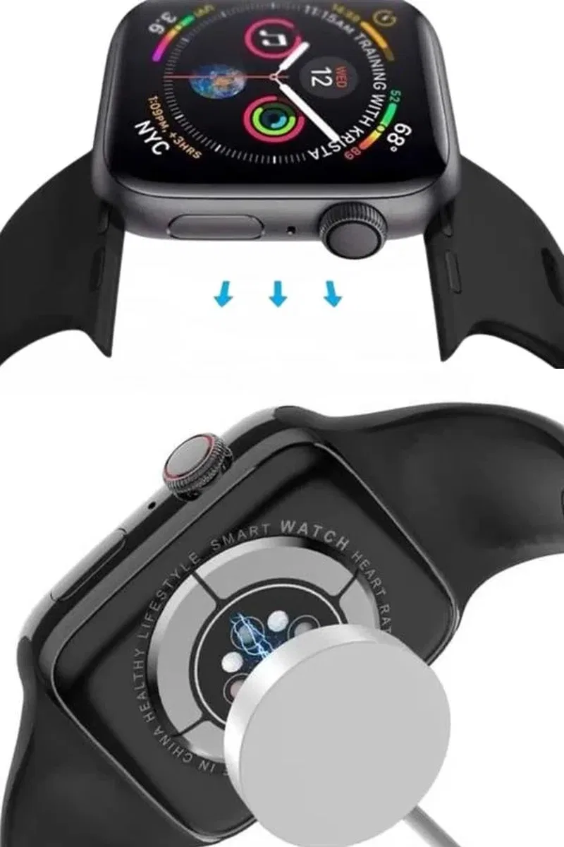 Yeni Model Akıllı Saat Dokunmatik Ekran Uni Amoled Ekran 44 mm görsel 5
