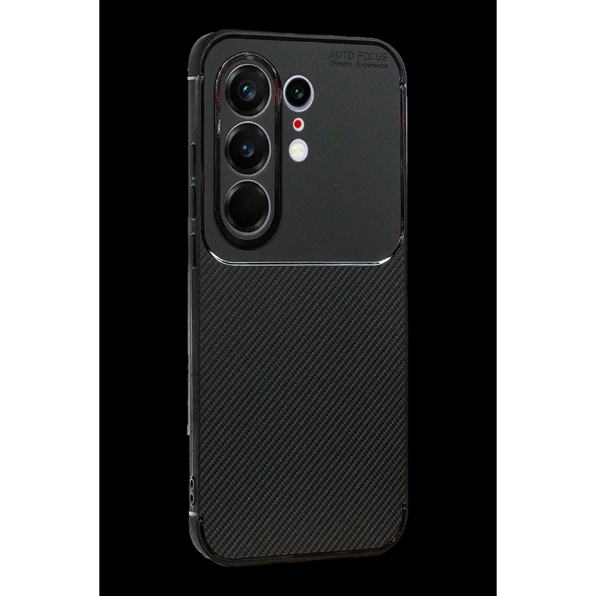 Tecno Camon 50 Pro 5g Auto Focus Karbon Kapak - Siyah görsel 2