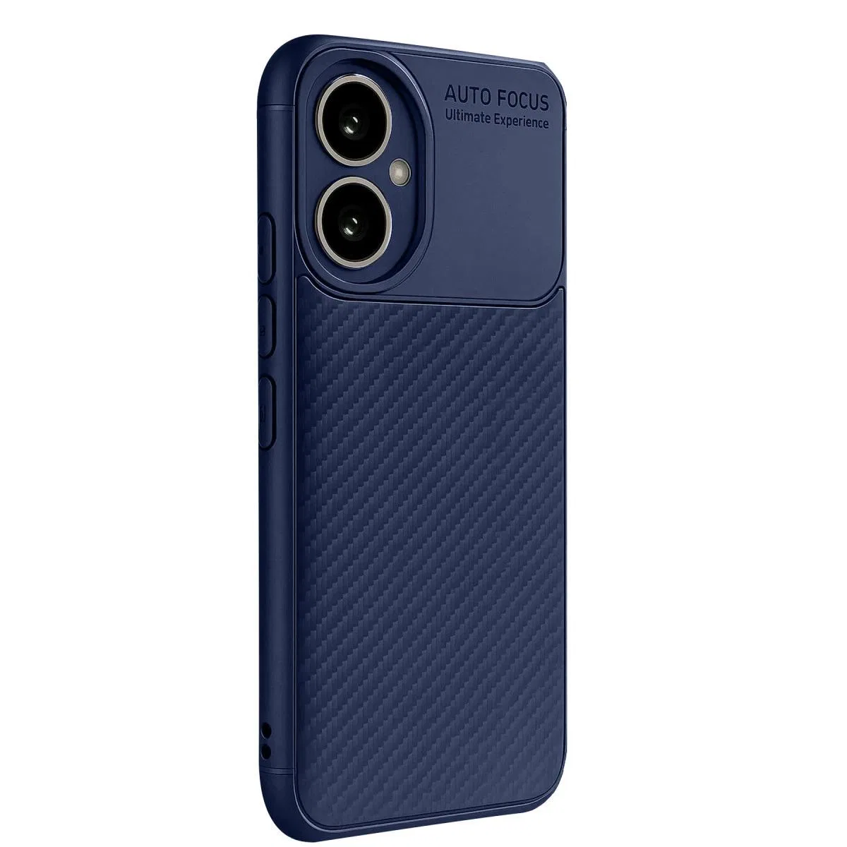 Honor 400 Kılıf Auto Focus Karbon Kapak - Lacivert görsel 2