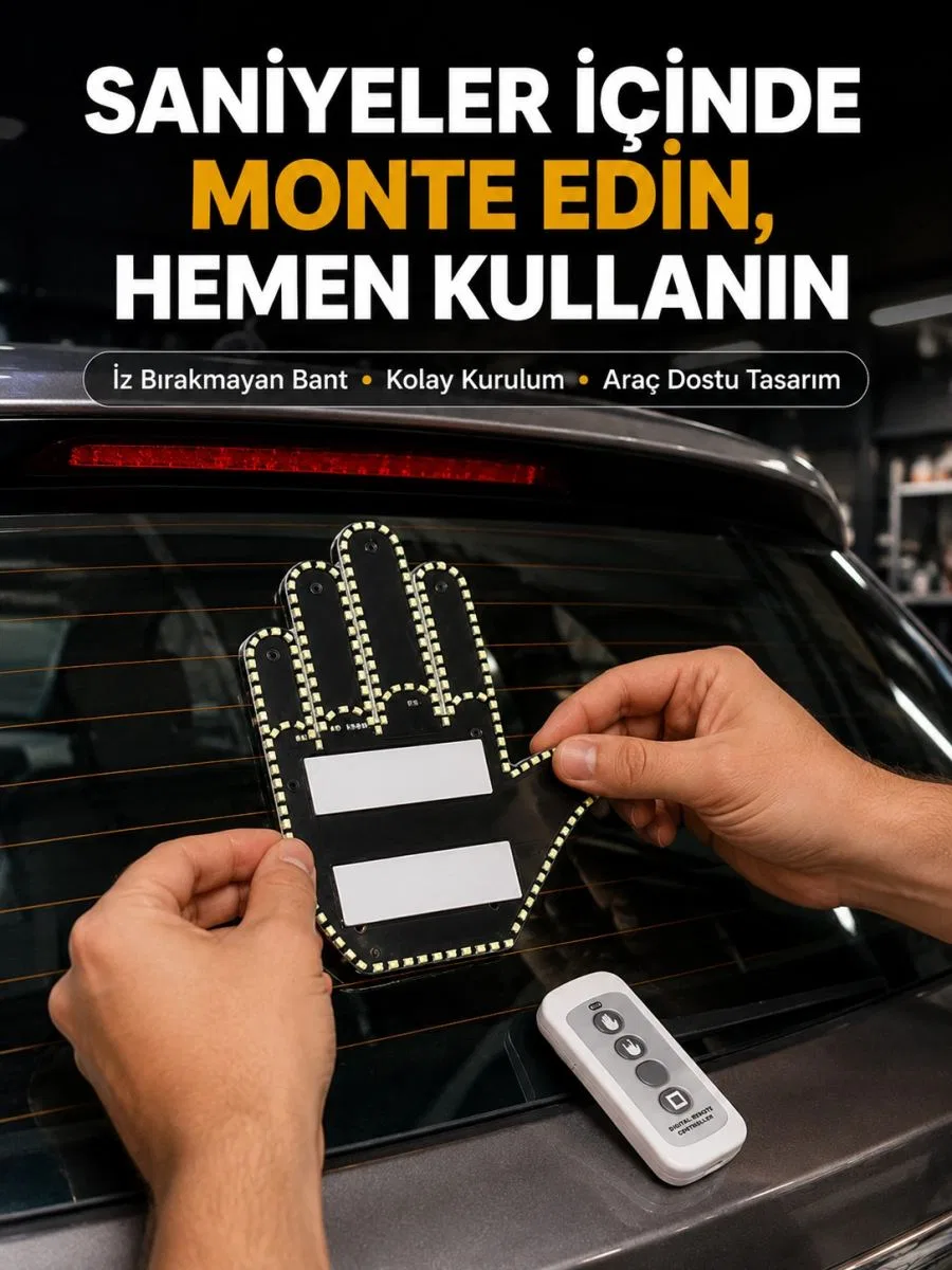 203 Led’li Yüksek Görünürlüklü Jest Işığı