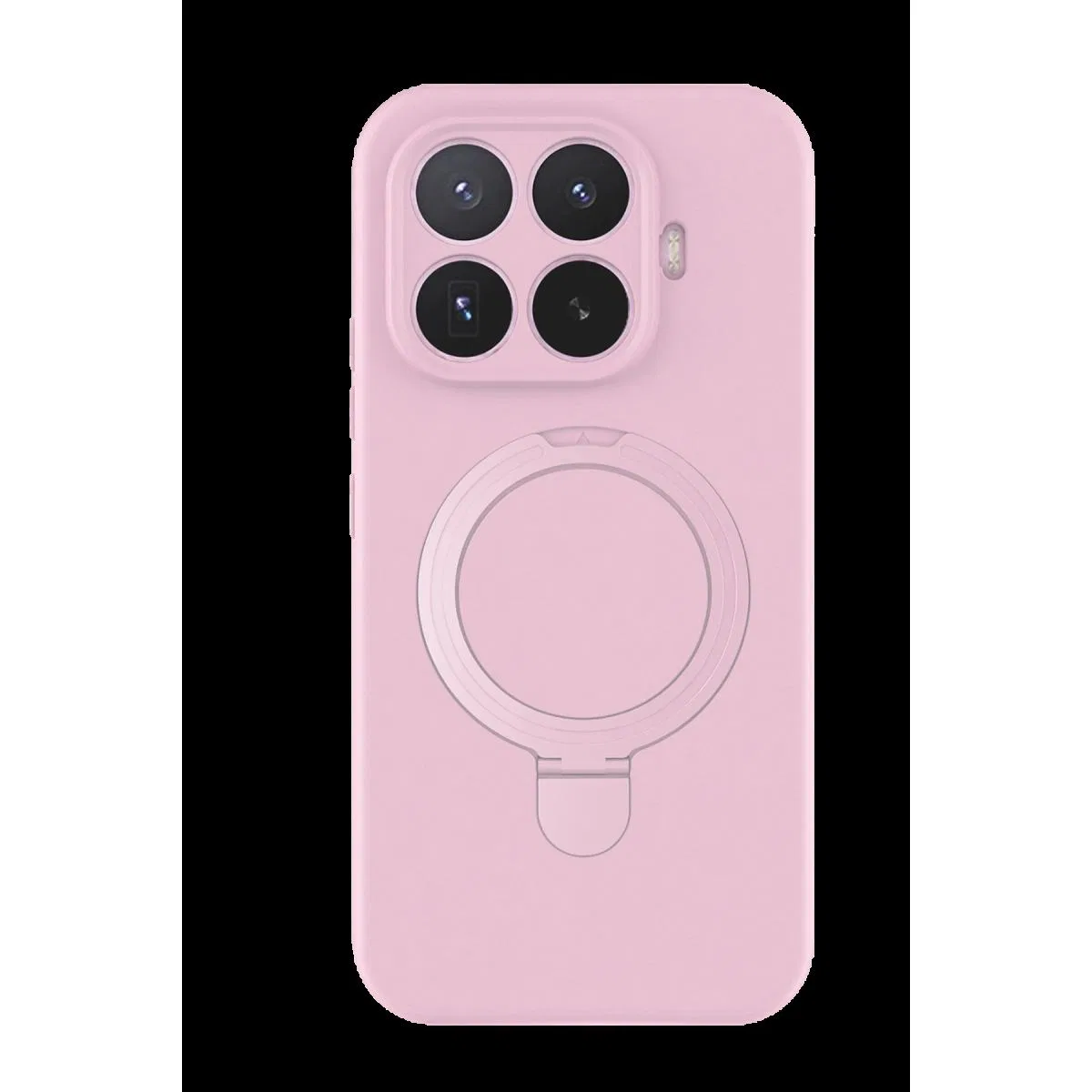 Newface Xiaomi Mi 17t Pro Regal Magsafe Standlı Kapak - Açık Pembe görsel 3