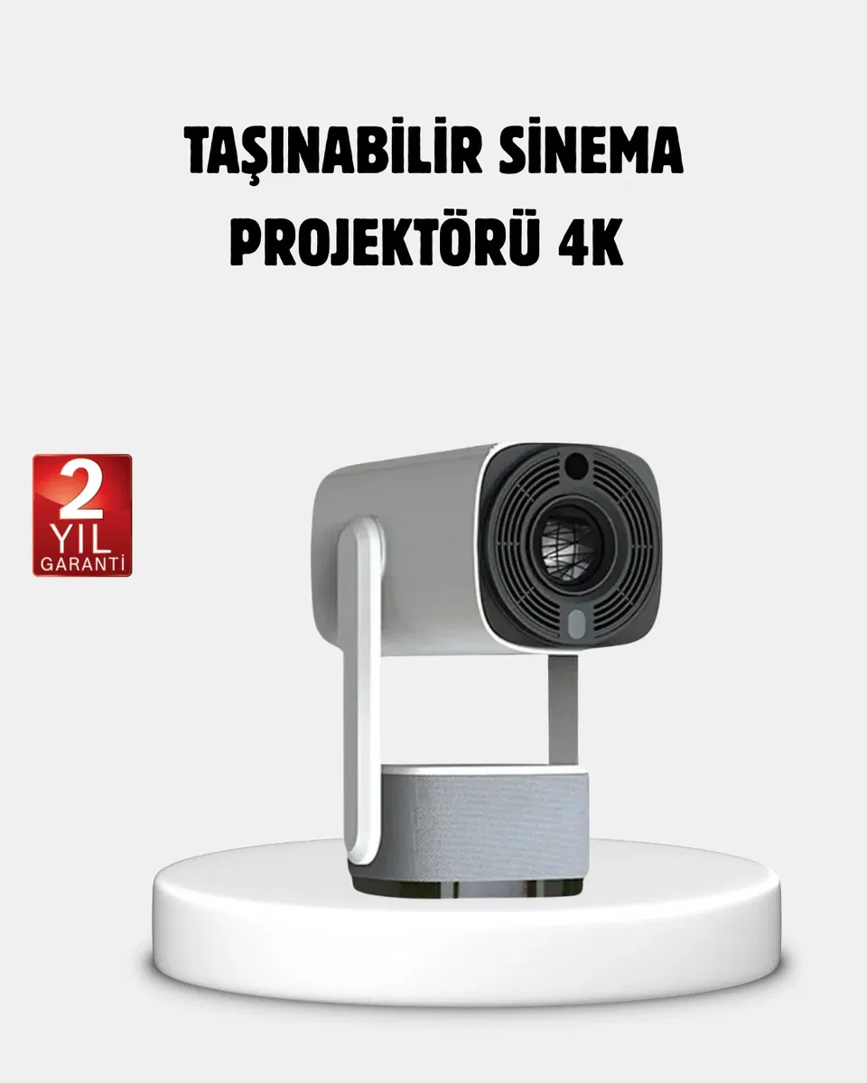 HD 720p Projeksiyon Cihazı – Geniş Ekran, 10. 000 Saat Ampul Ömrü, Ev Sineması Deneyimi