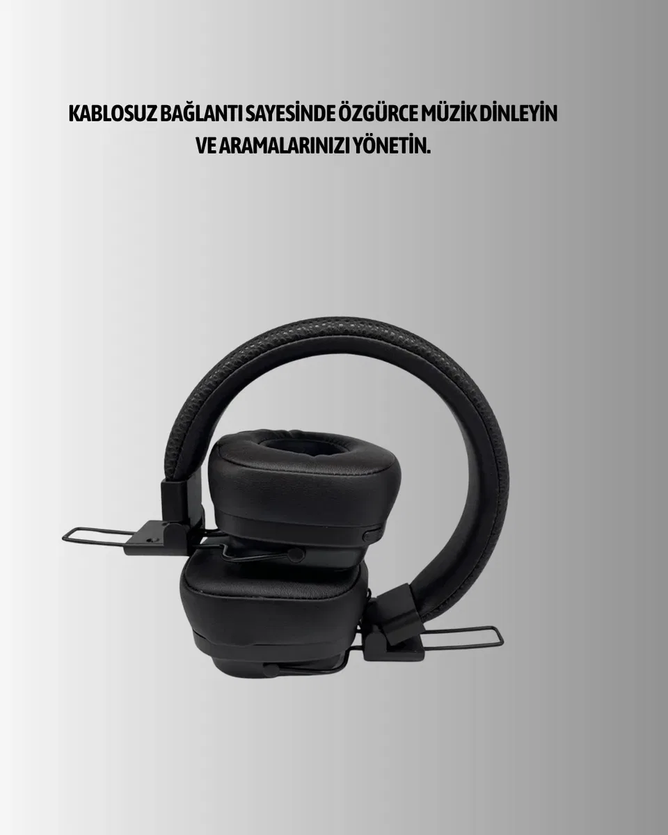 Uzun Süreli Rahat Kullanım İçin Kablosuz Bluetooth Kulaklık Yeni Nesil görsel 2