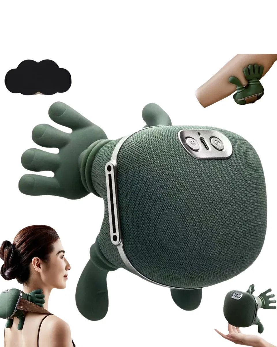 3D Yoğurma Boyun Masaj Cihazı Akıllı Ergonomik Tasarım Derin Kas Rahatlatıcı görsel 5