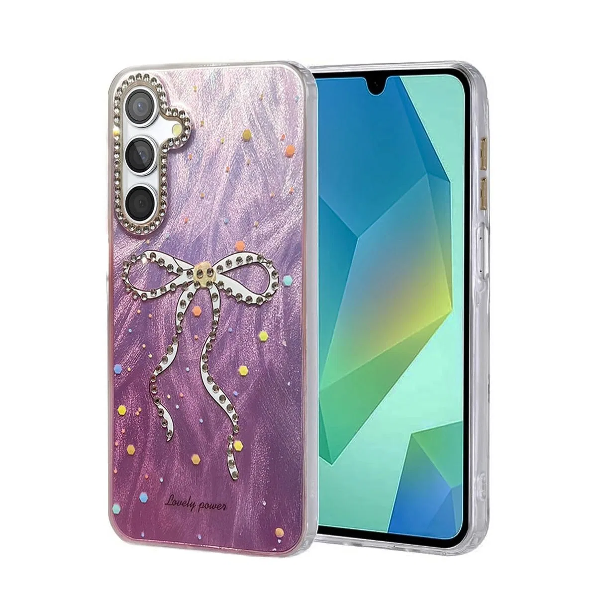 Samsung Galaxy A15 4g Kılıf Blade Aynalı Desenli Kapak - Desen 1