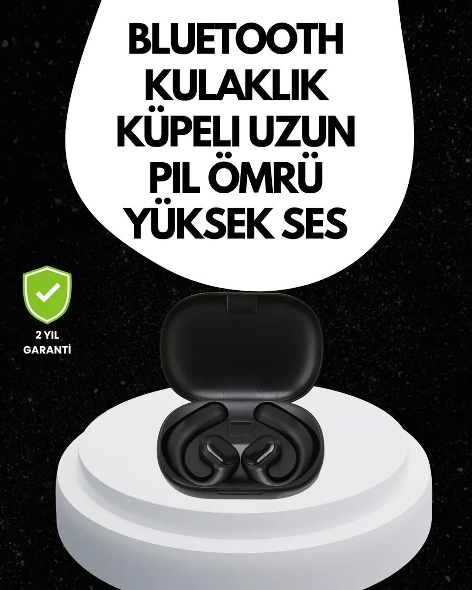Kulağa Temas Etmeden Konforlu Kullanım – Yeni Nesil Bluetooth Kulaklık