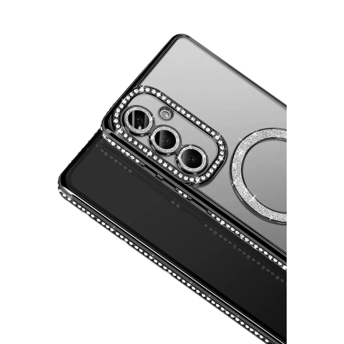 Joko Samsung Galaxy A57 5g Joke Simli Magneticsafe Kılıf - Siyah görsel 2