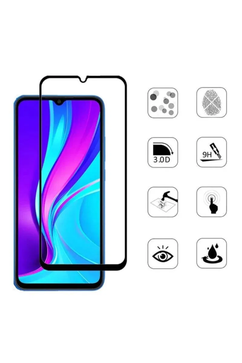 Samsung A32 Uyumlu 9d Tam Kaplayan Parmak Izi Bırakmayan Ekran Koruyucu Film görsel 5