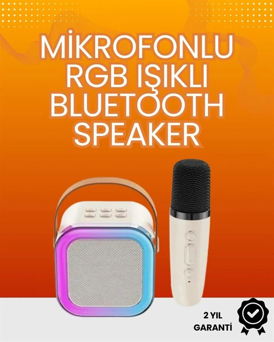 Yüksek Performanslı Kablosuz Karaoke Hoparlör