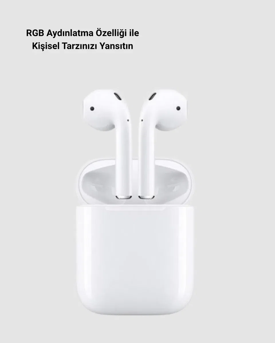 Aktif Gürültü Önlemeli RGB Işıklı Kablosuz Kulak Üstü Kulaklık görsel 5