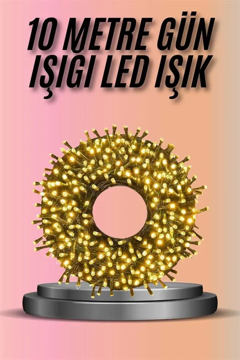 Dekoratif Aydınlatma Ampüllü 10 Metre Gün Işığı Şerit Led görsel 2