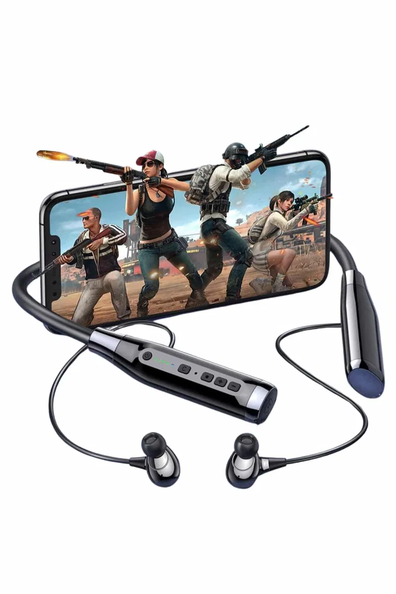 Boyun Bantlı SD Kart Girişli Yüksek Perfomanslı Bluetooth Kulaklık görsel 3