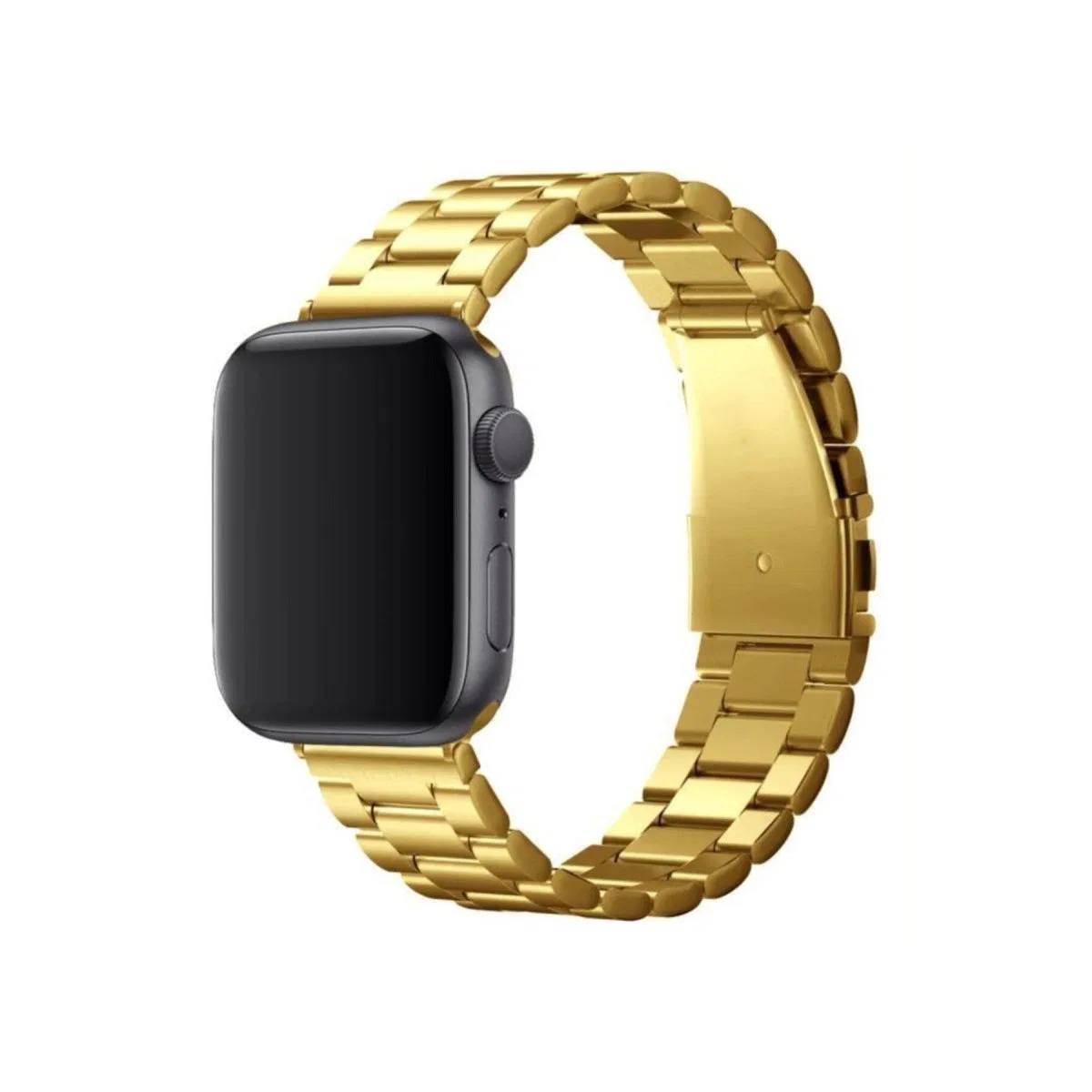 Apple Watch 42mm Metal Baklalı Kordon - Gold görsel 2