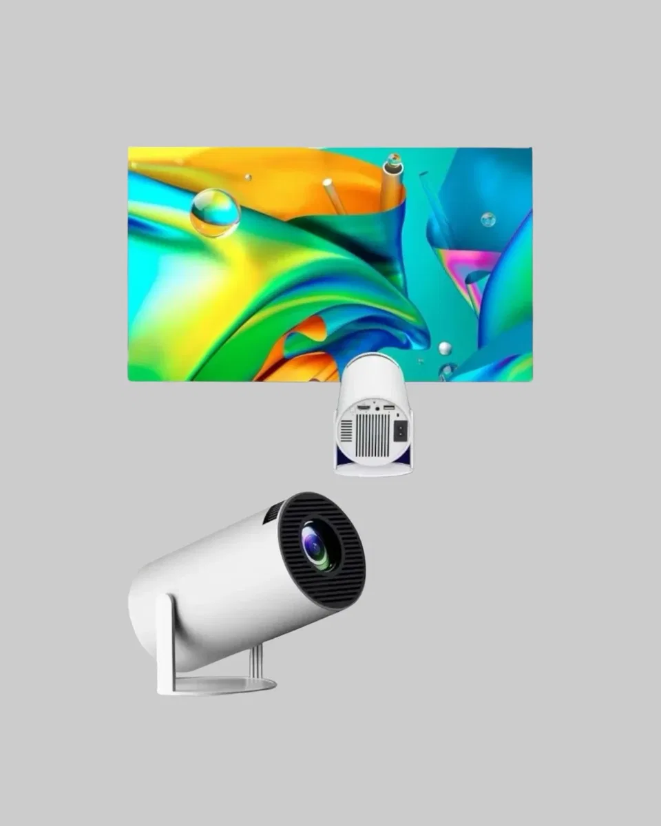 Full HD 4K Destekli Akıllı Projeksiyon – 130 inç Ekran, Uzun Ömürlü Ampul ve Çoklu Giriş görsel 2