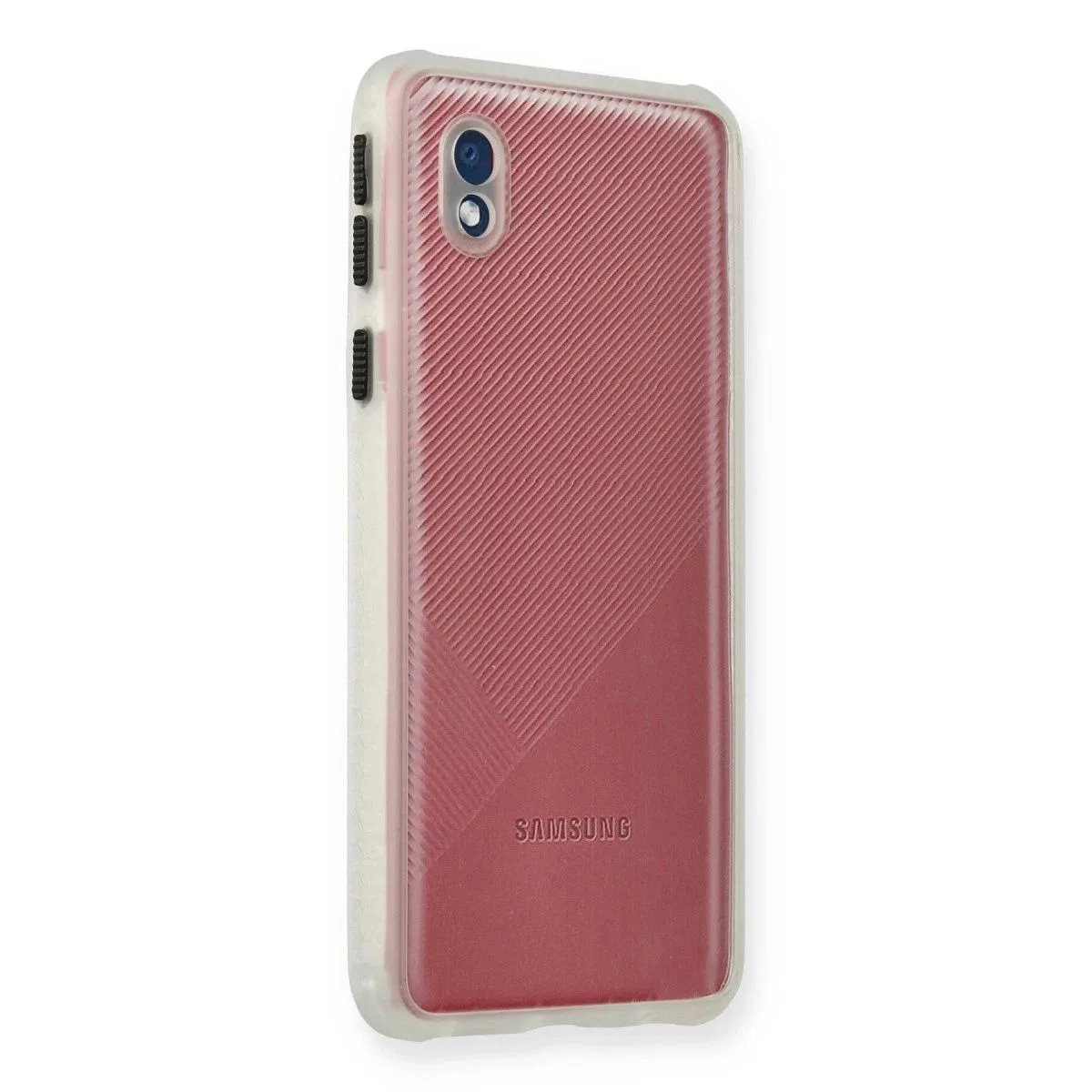 Samsung Galaxy A01 Core Kılıf Miami Şeffaf Silikon - Şeffaf görsel 2