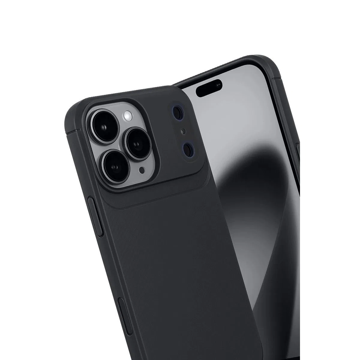 Apple İphone 17 Pro Auto Focus Karbon Kapak - Siyah görsel 3