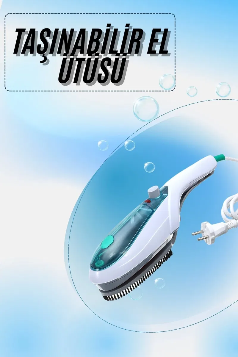 Profesyonel Buharlı 1500 W El Seyahat Ütüsü Pratik Ütü Kolay Taşıma
