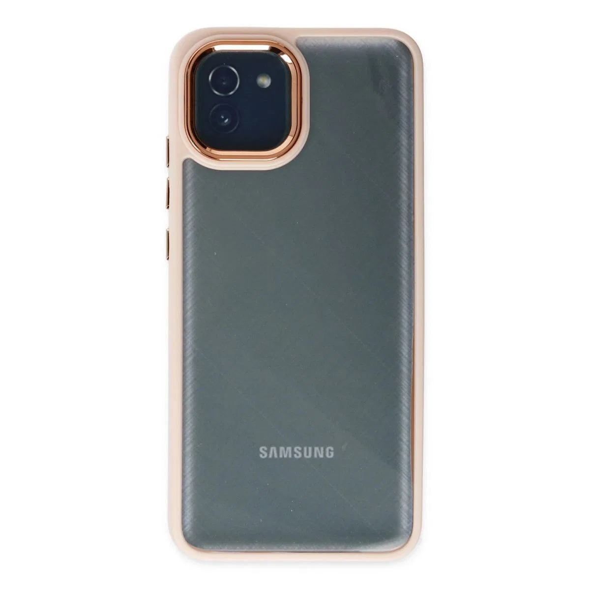 Samsung Galaxy A03 Kılıf Dora Kapak - Pudra görsel 3