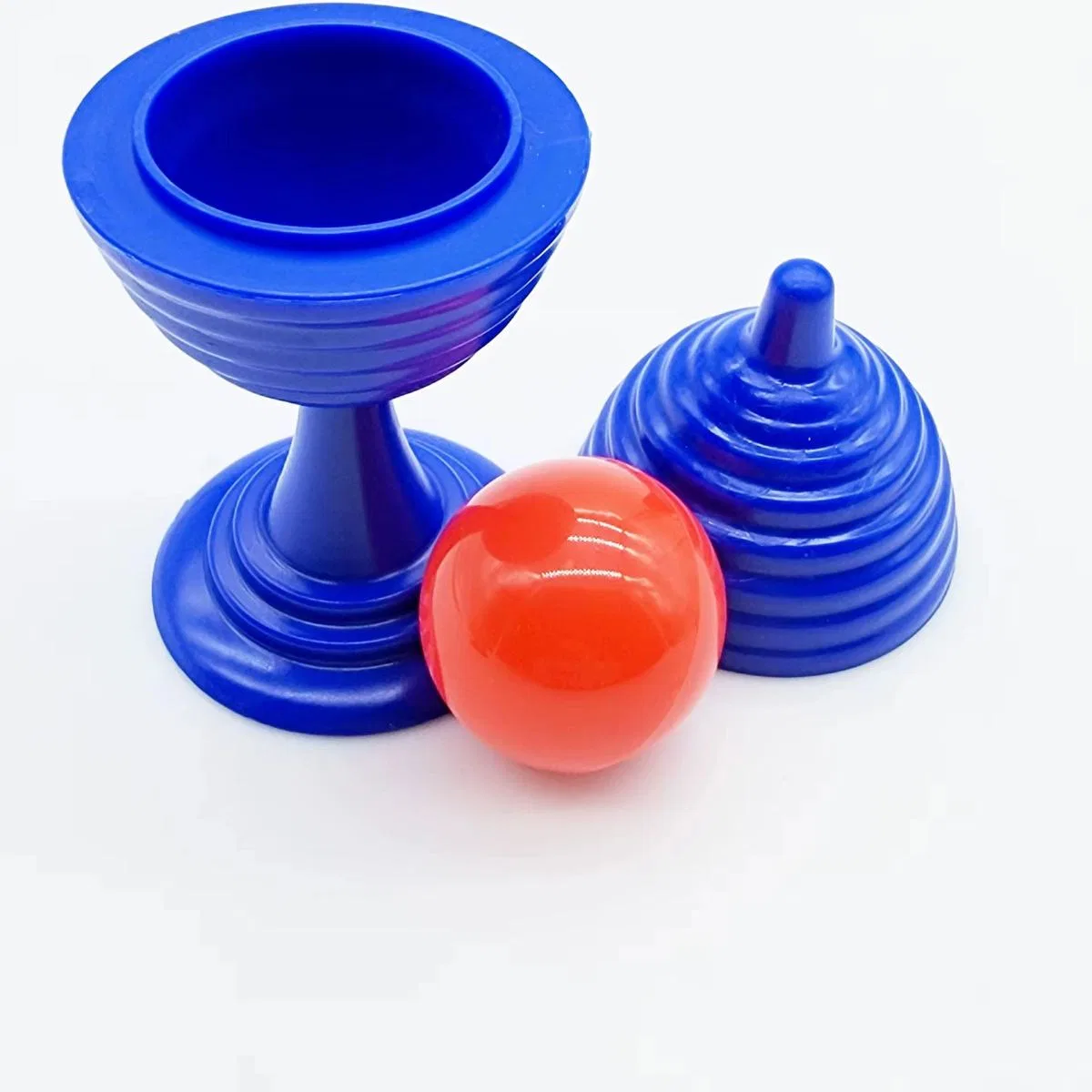 Mavi Renk Sihirli Kupa Top Kaybetme Oyunu 7 Cm görsel 4