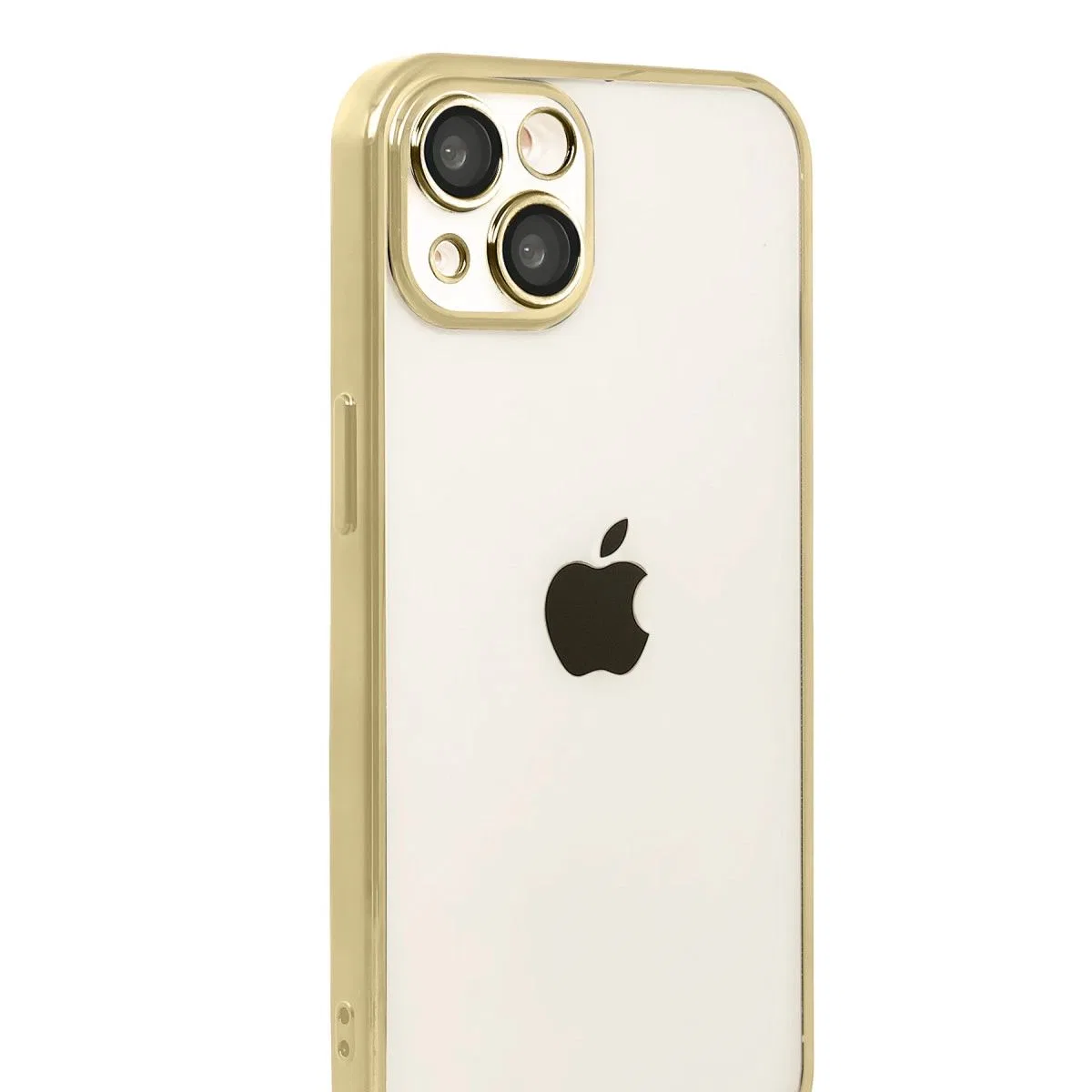Apple İphone 15 Razer Lensli Silikon - Gold görsel 2