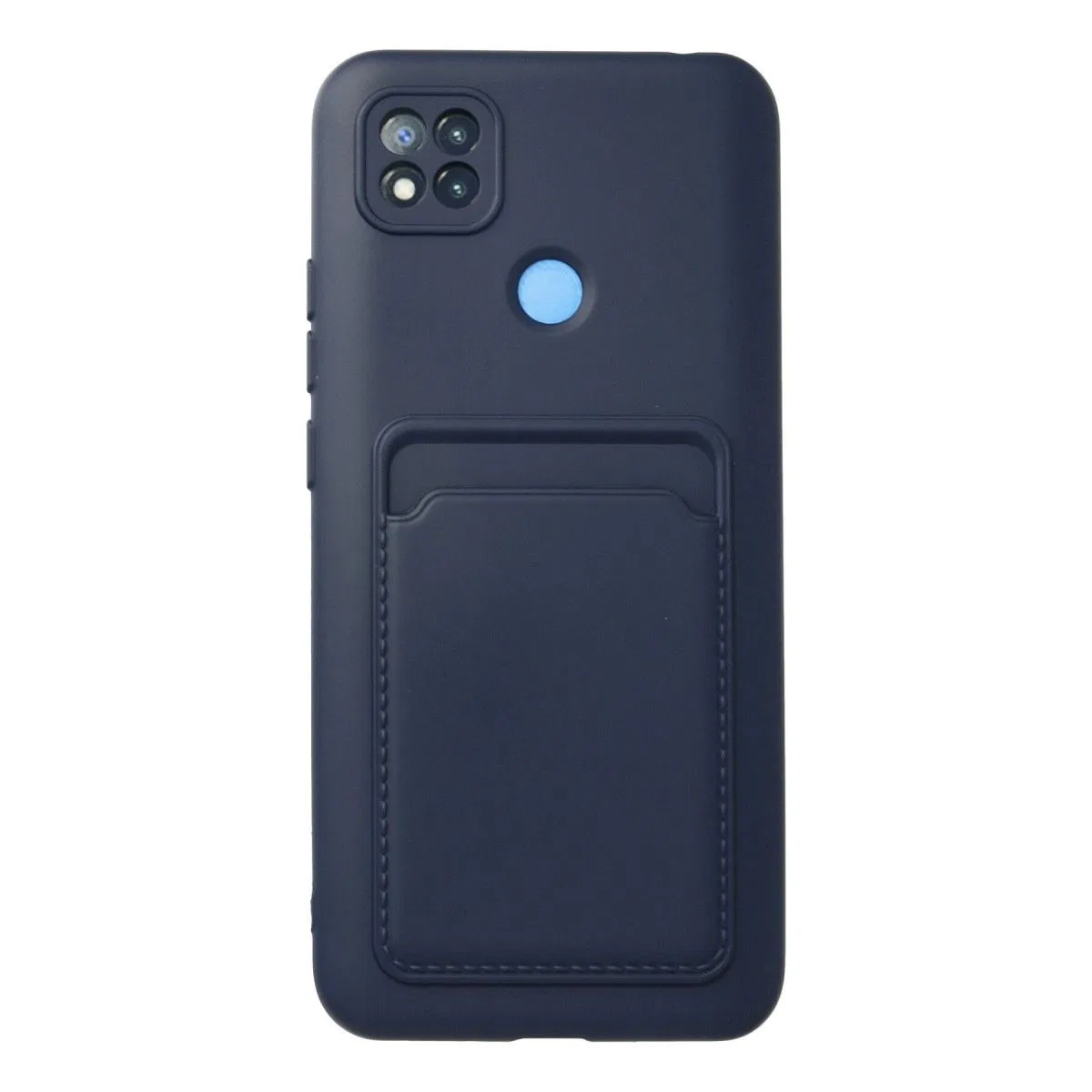 Xiaomi Redmi 9c Kılıf Kelvin Kartvizitli Silikon - Lacivert