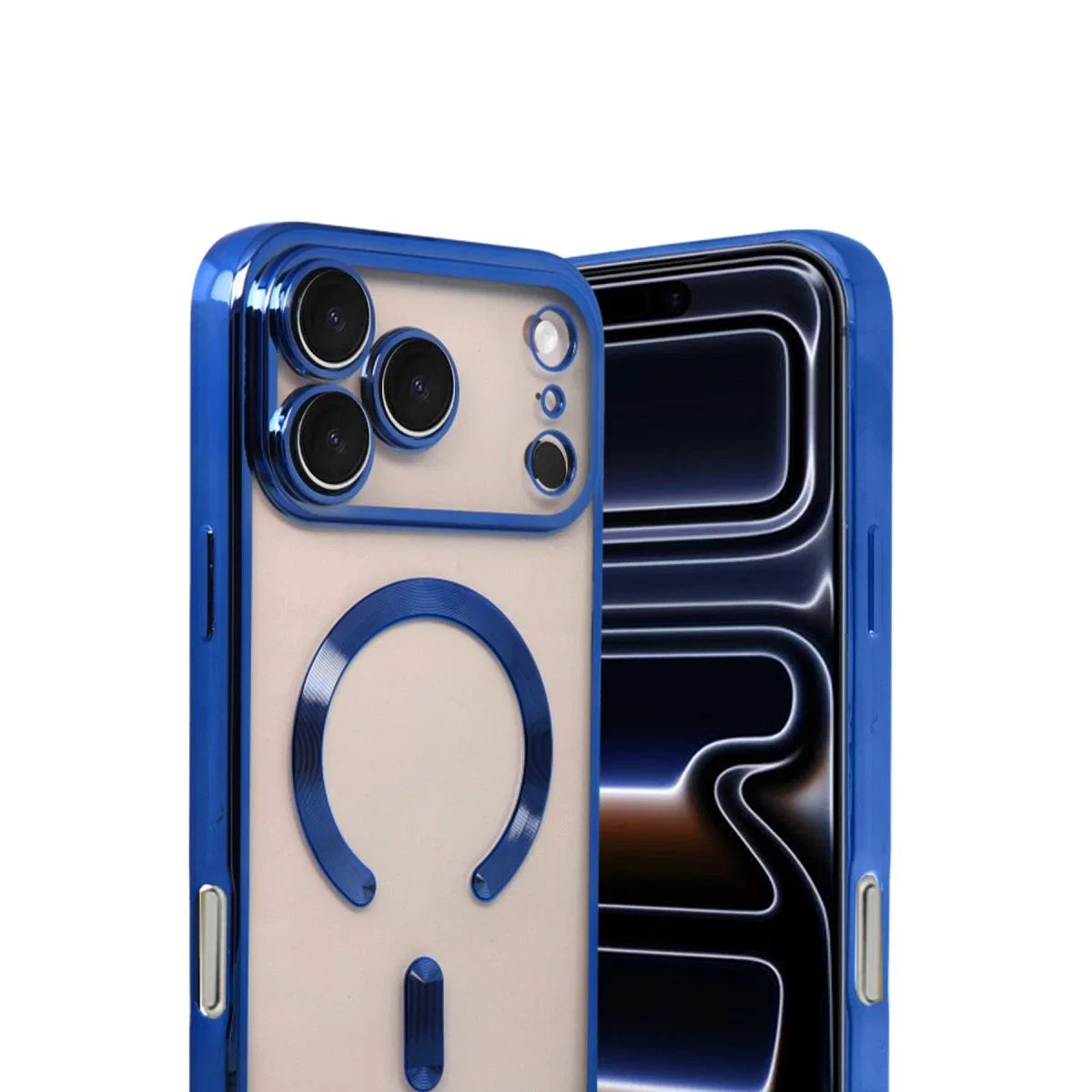 Apple İphone 17 Pro Kross Magneticsafe Kapak - Lacivert görsel 2