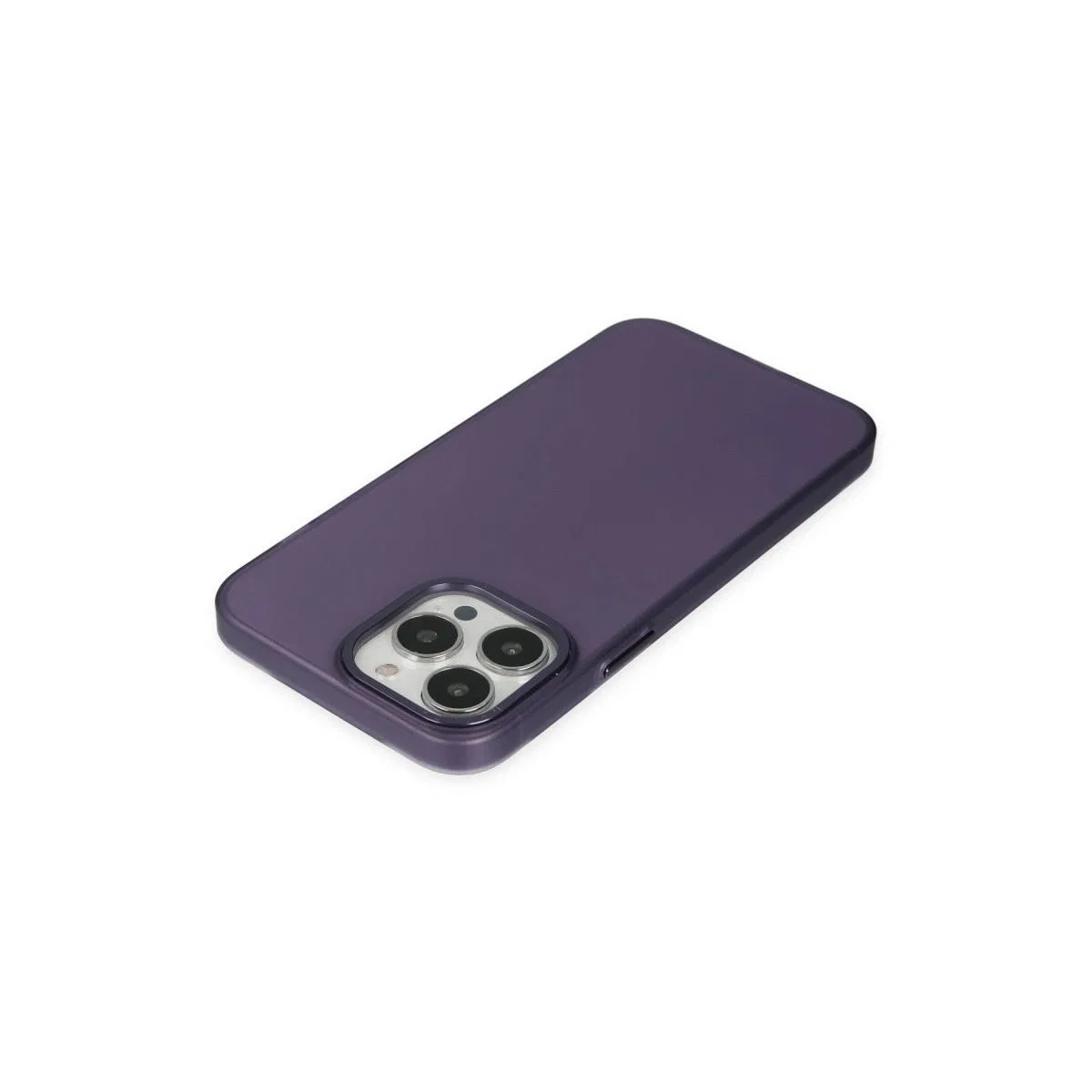 Apple İphone 14 Pro Max Kılıf Modos Metal Kapak - Mor görsel 5