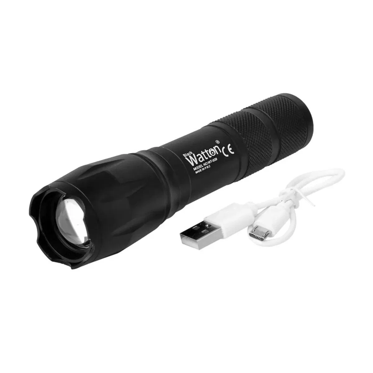 Powerbank Özellikli Uzun Menzilli El Feneri Wt-039 görsel 8