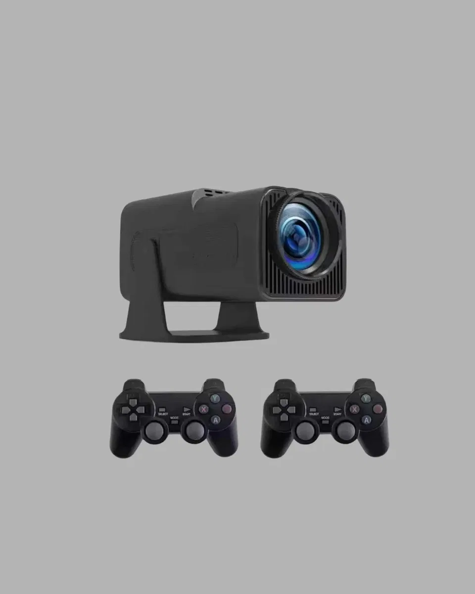 Android Projeksiyon Game Box – 1280x720p HD Çözünürlük, Bluetooth, HDMI ve USB Girişli görsel 3