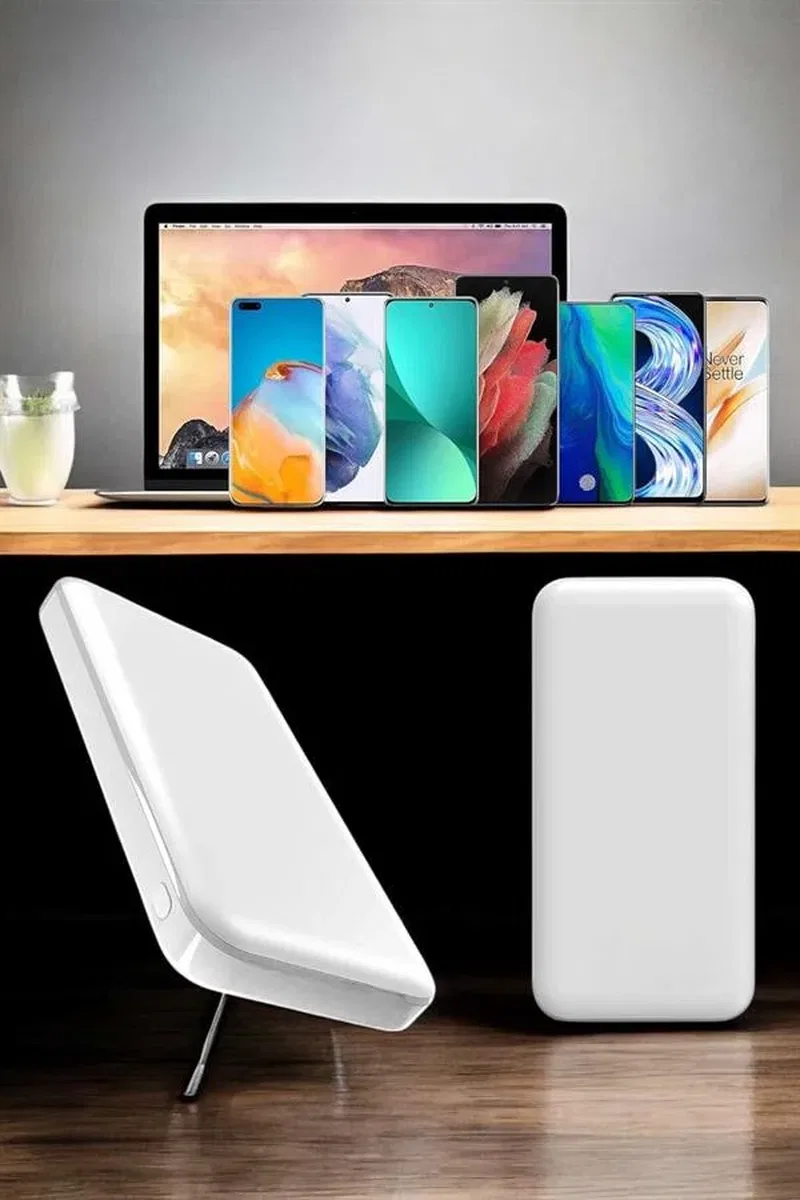 5000 Mah İOS Uyumlu Magsafe Kablosuz Şarj Hızlı Şarj Desteği görsel 5