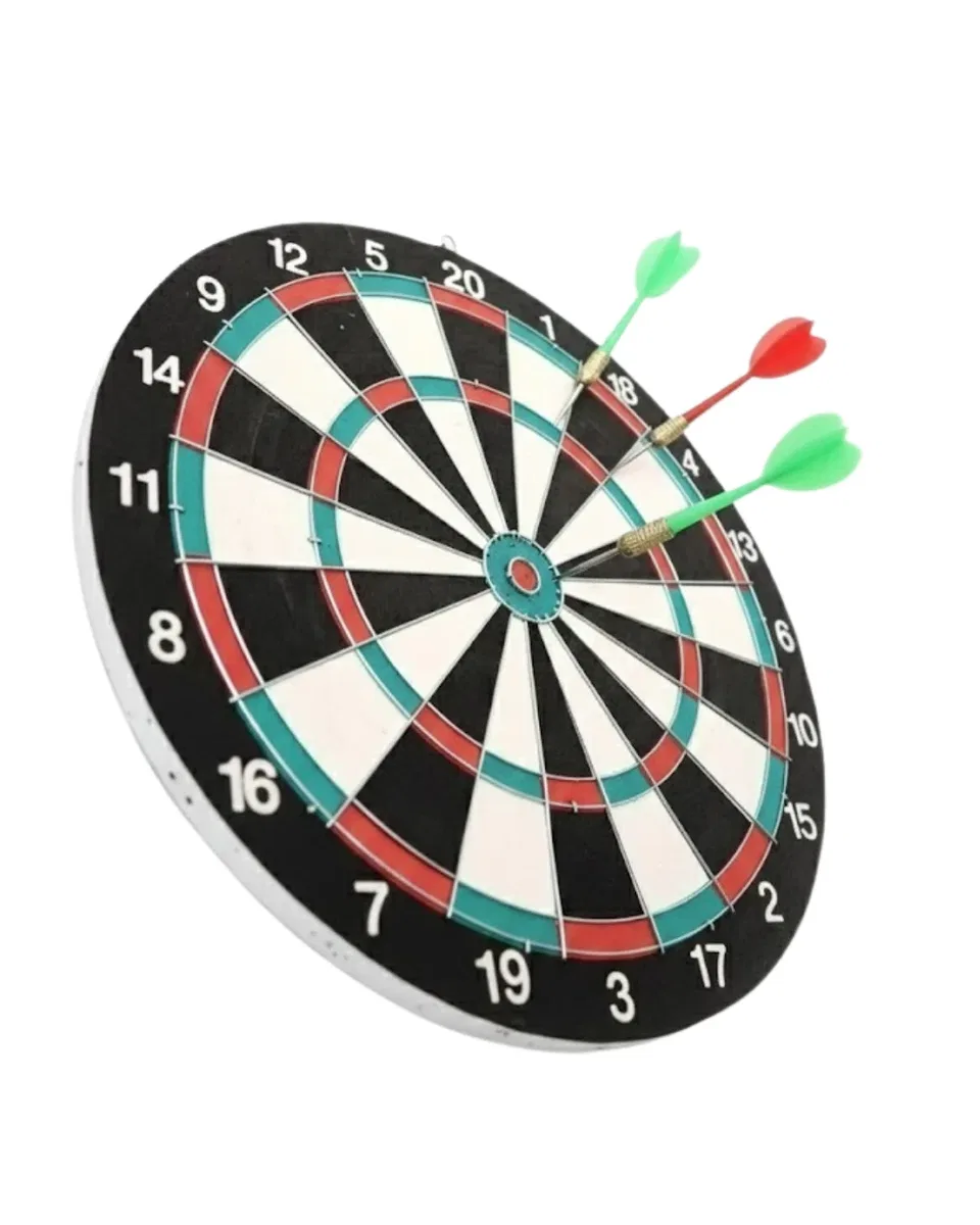 Ev ve Ofis İçin 17 İnç Dart Tahtası Seti 4 Adet Dart Oku Dahil görsel 3