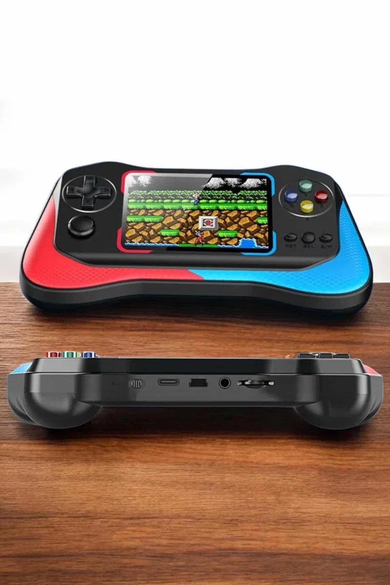Gamepad Joystick Nostalji 500 Oyunlu 2 Li Atari Gamebox Oyun Konsolu Sup Atari görsel 2